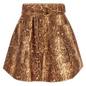 'Hypnotic Utility Mini' skirt