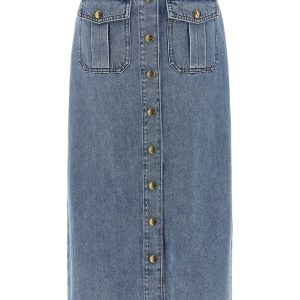 'Denim Pencil' skirt