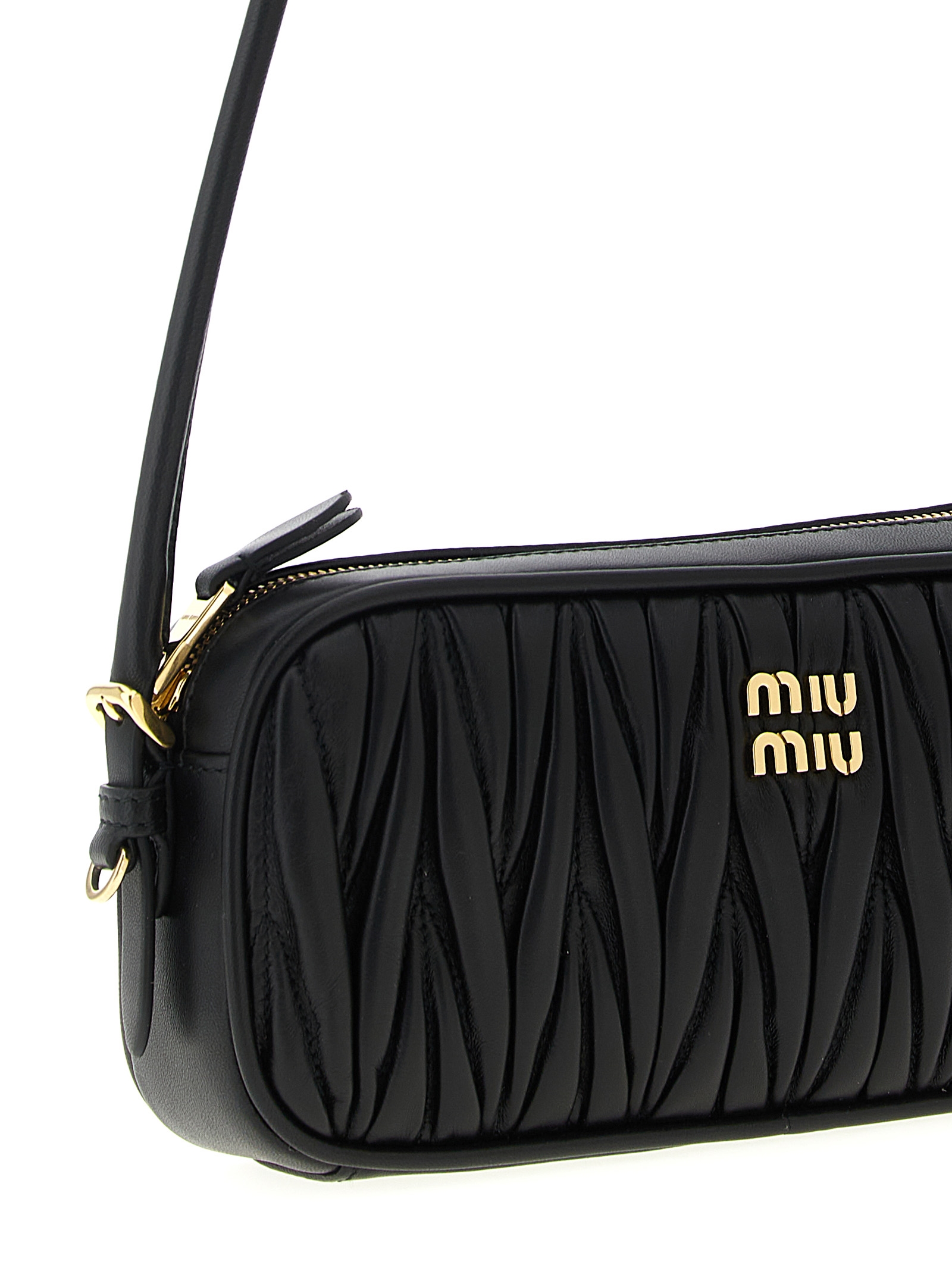 Matelassé nappa pouch - immagine 3