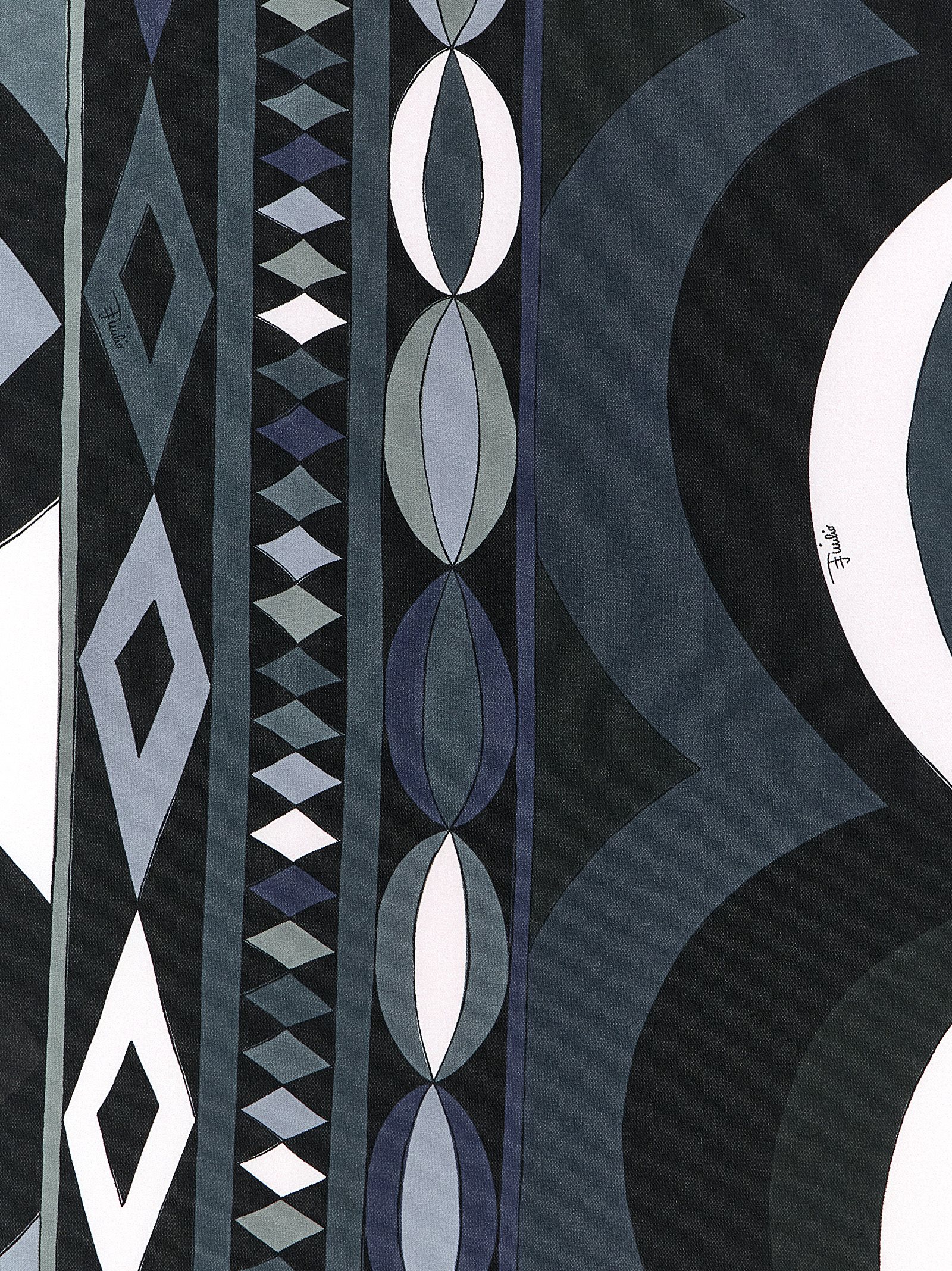 Patterned scarf - immagine 3