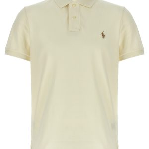 Logo embroidery polo shirt