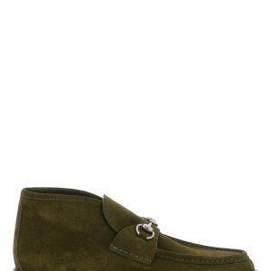 Horsebit ankle boots