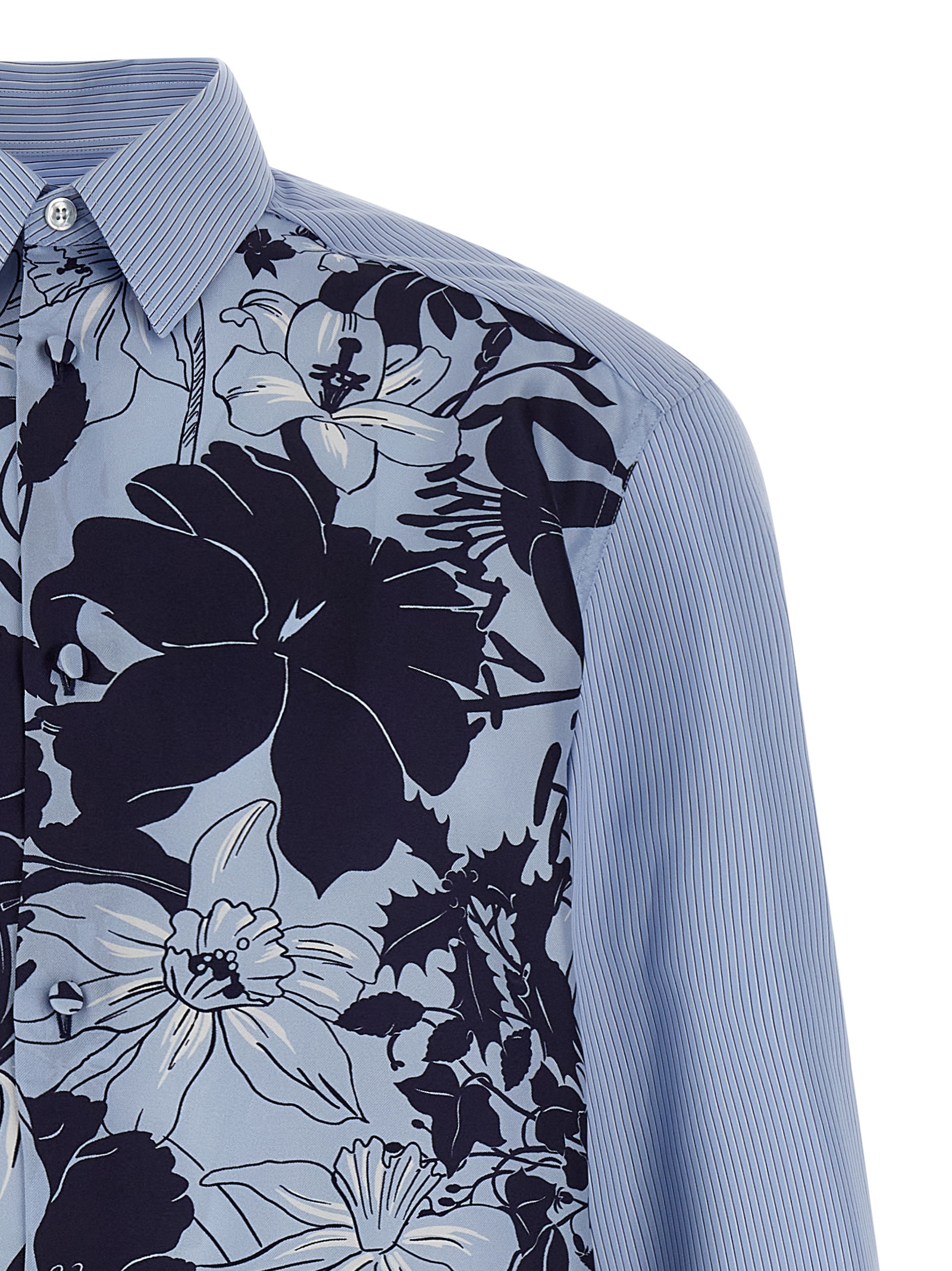 Floral silk shirt - immagine 3