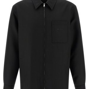 Wool overshirt