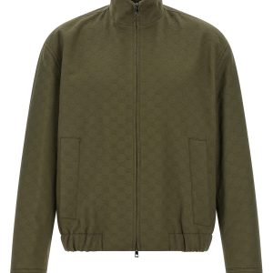 GG fabric bomber jacket