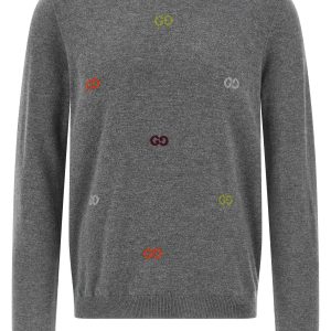GG intarsia sweater