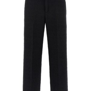 Bouclé wool pants