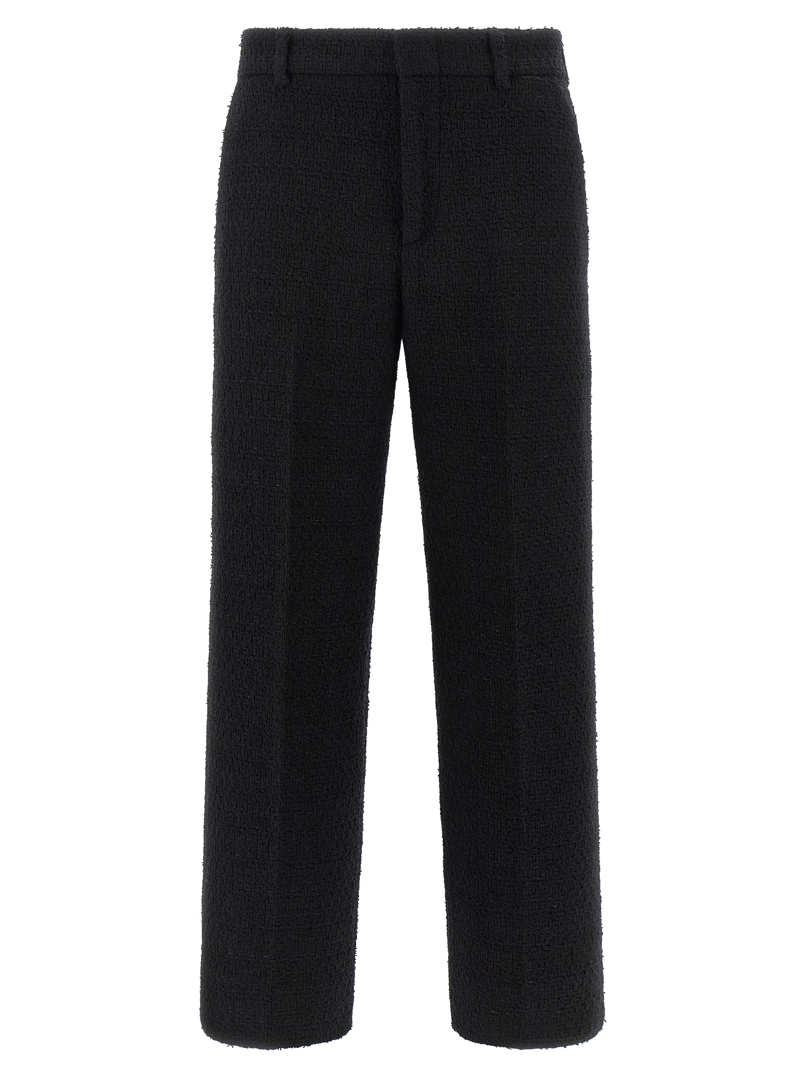 Bouclé wool pants