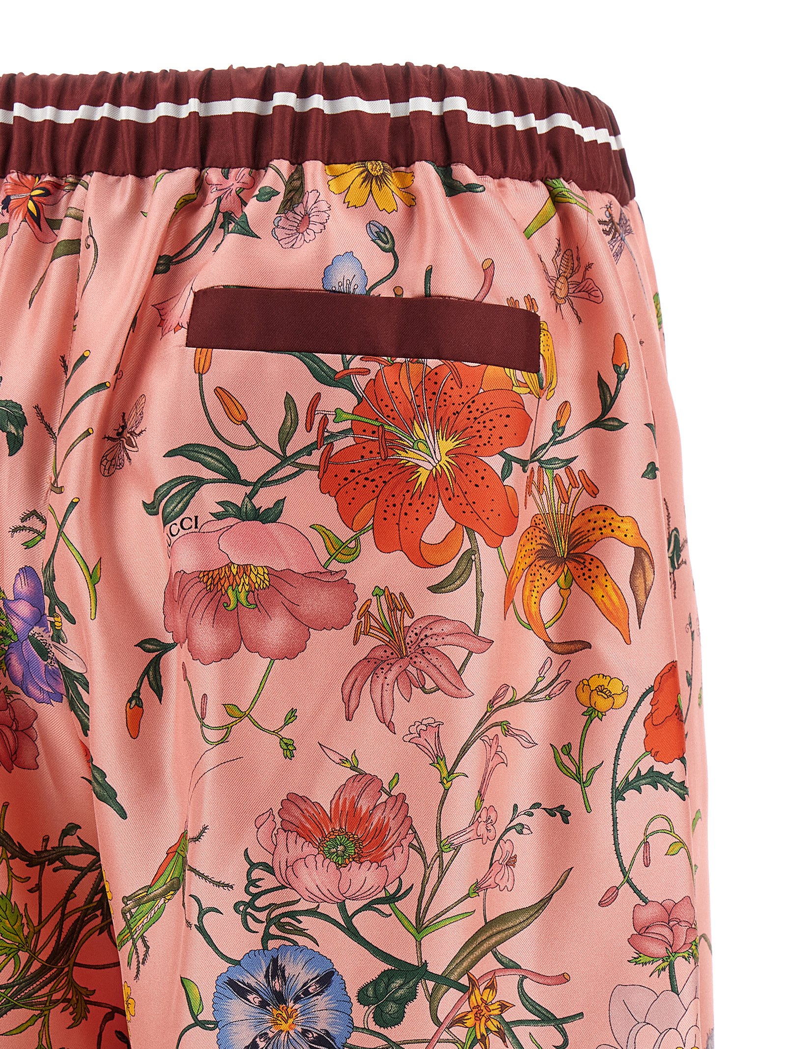 'Flora' print pants - immagine 4
