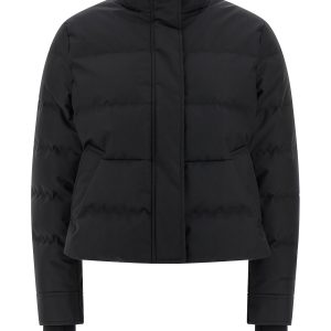 Cropped down jacket
