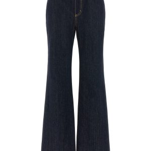 Straight leg jeans