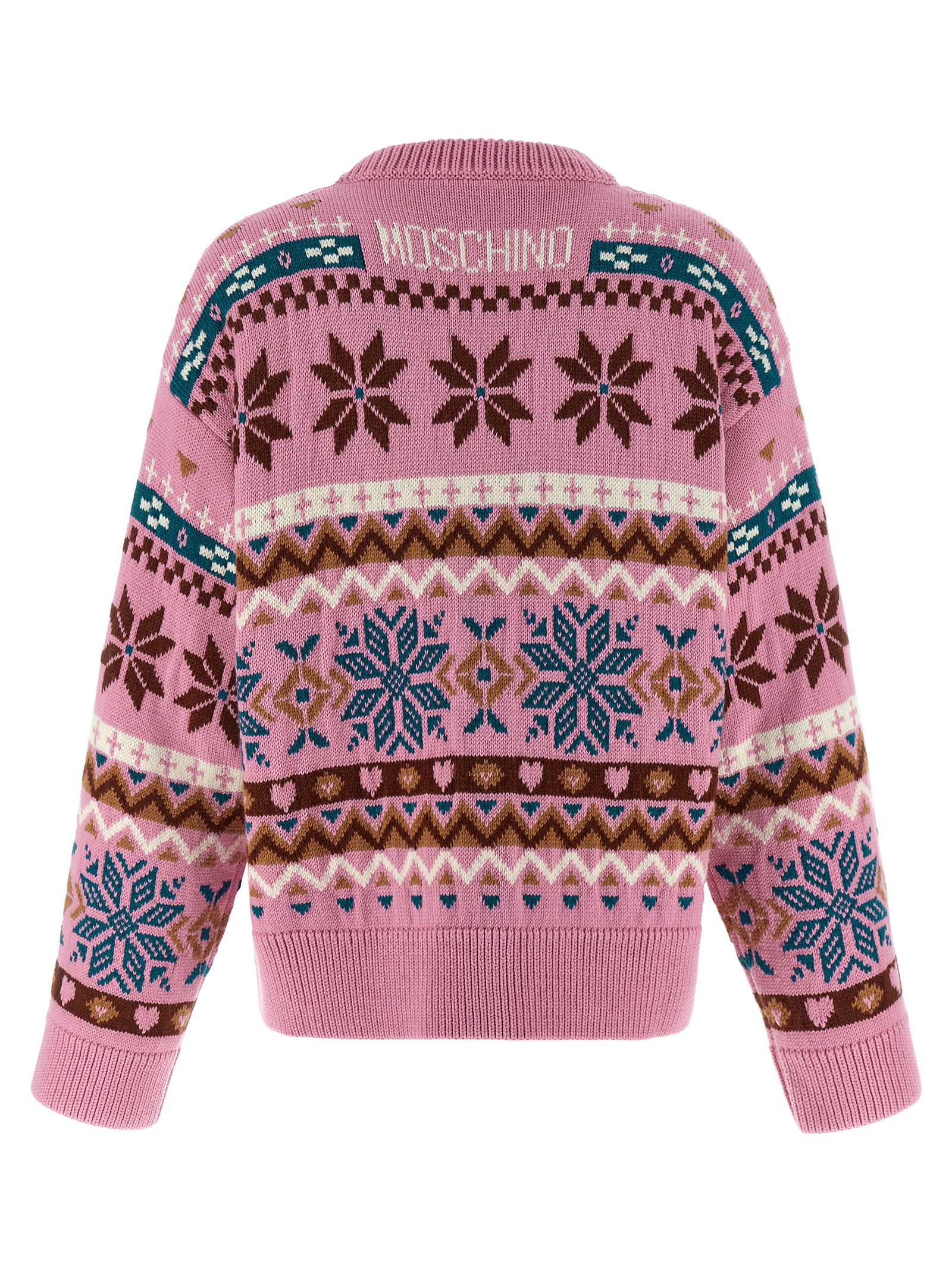 Intarsia wool sweater - immagine 2
