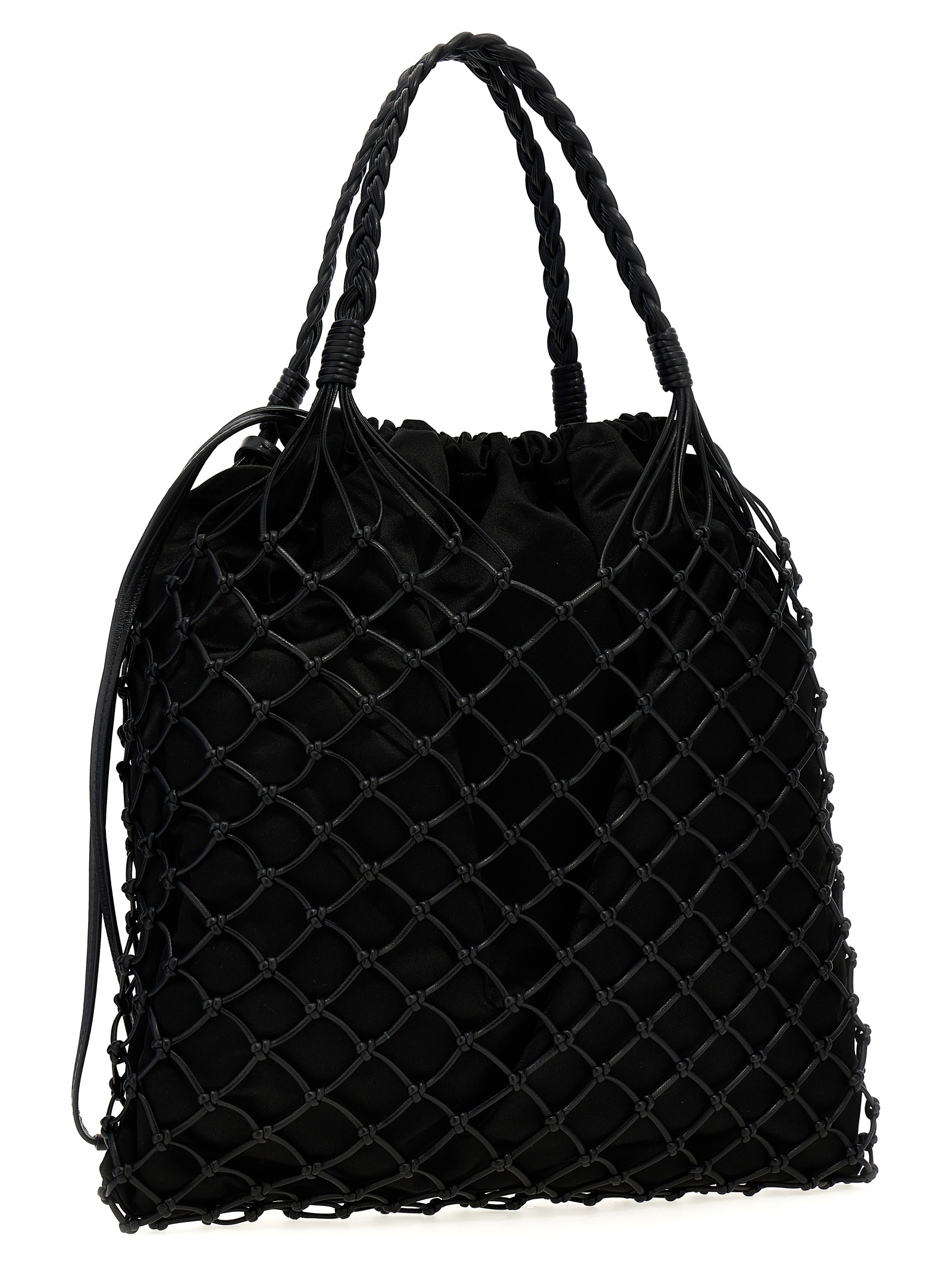 Woven nappa leather shopping bag - immagine 2