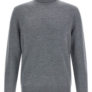 Wool turtleneck sweater