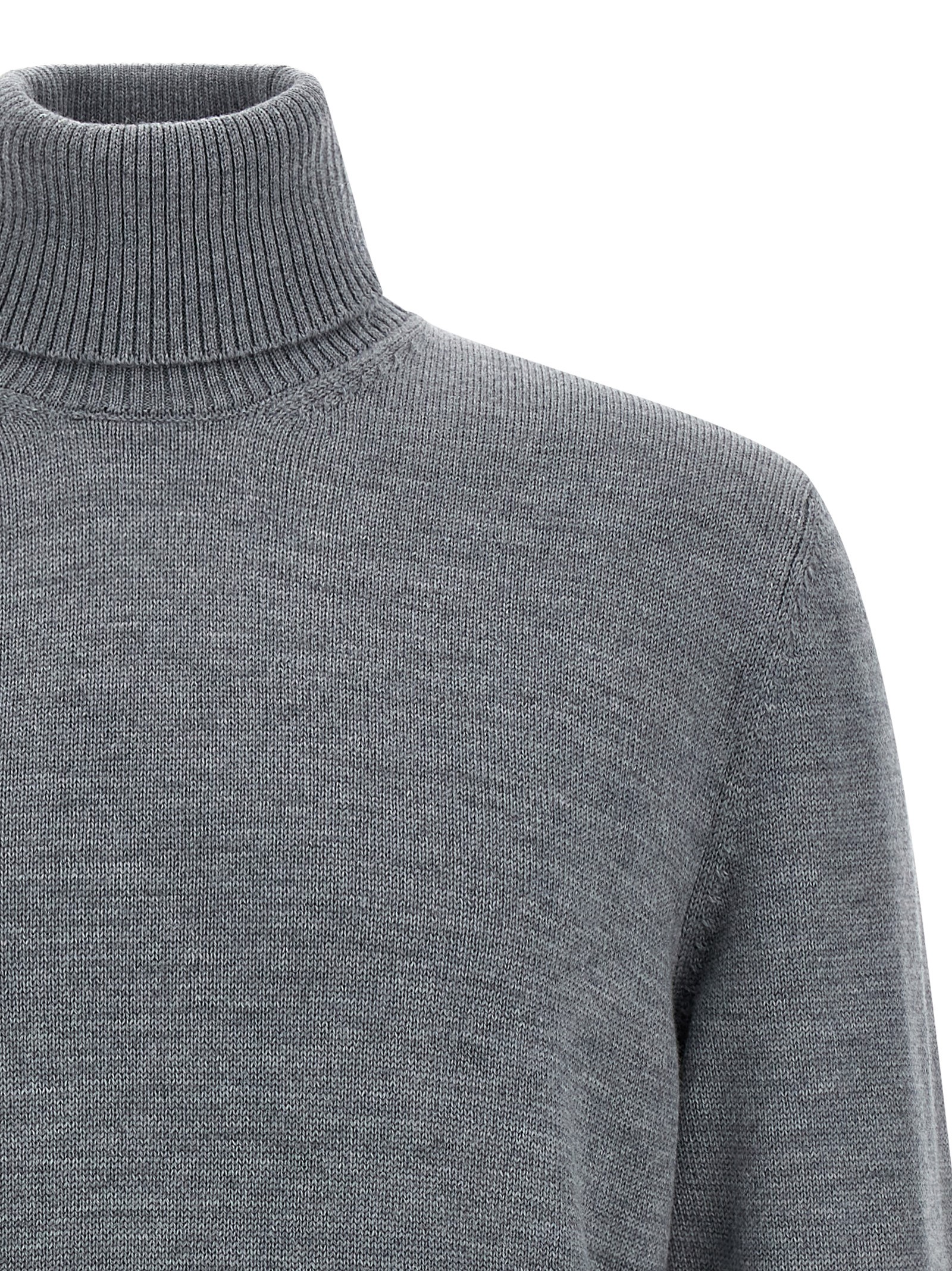 Wool turtleneck sweater - immagine 3