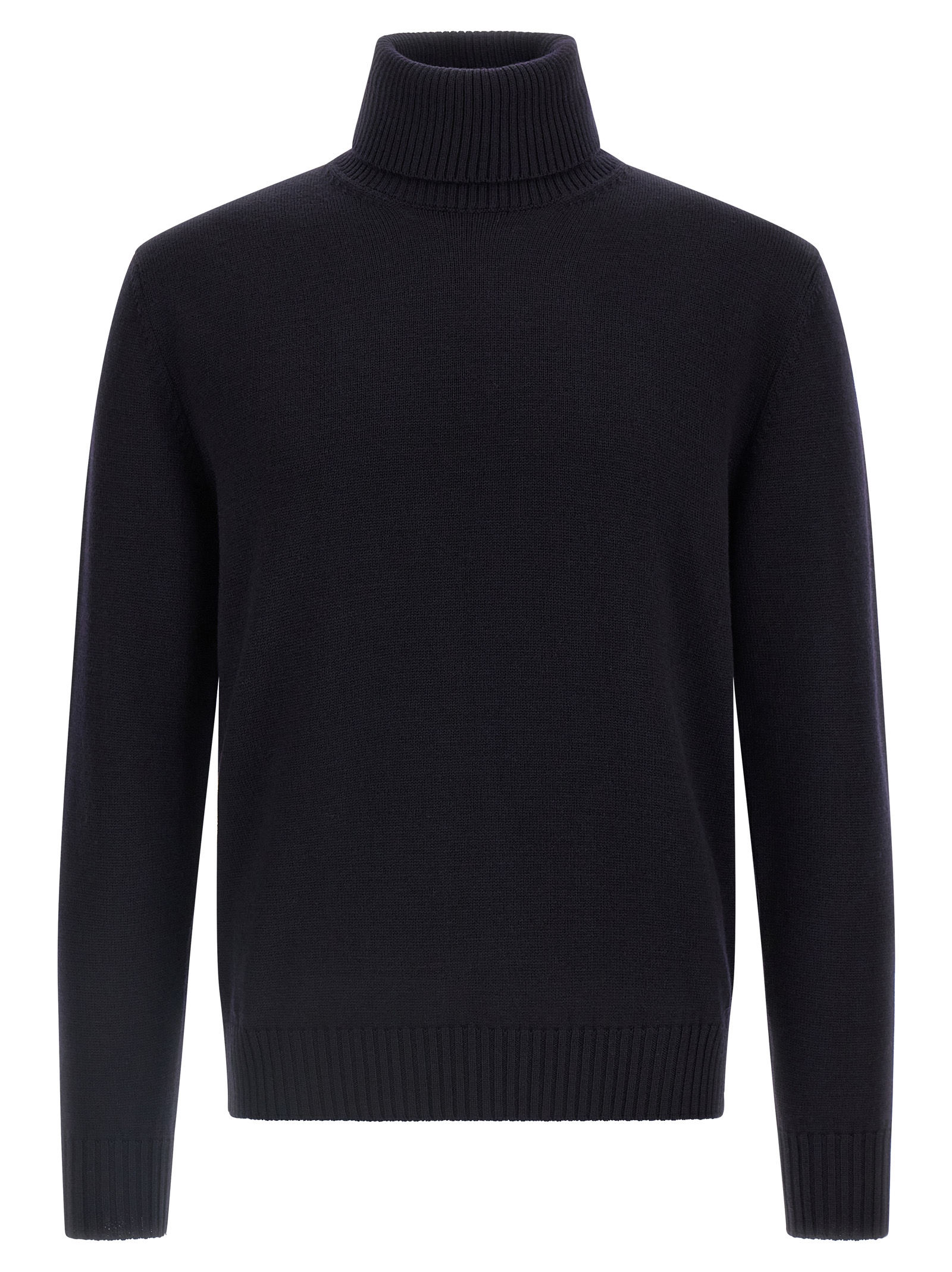 Wool turtleneck sweater