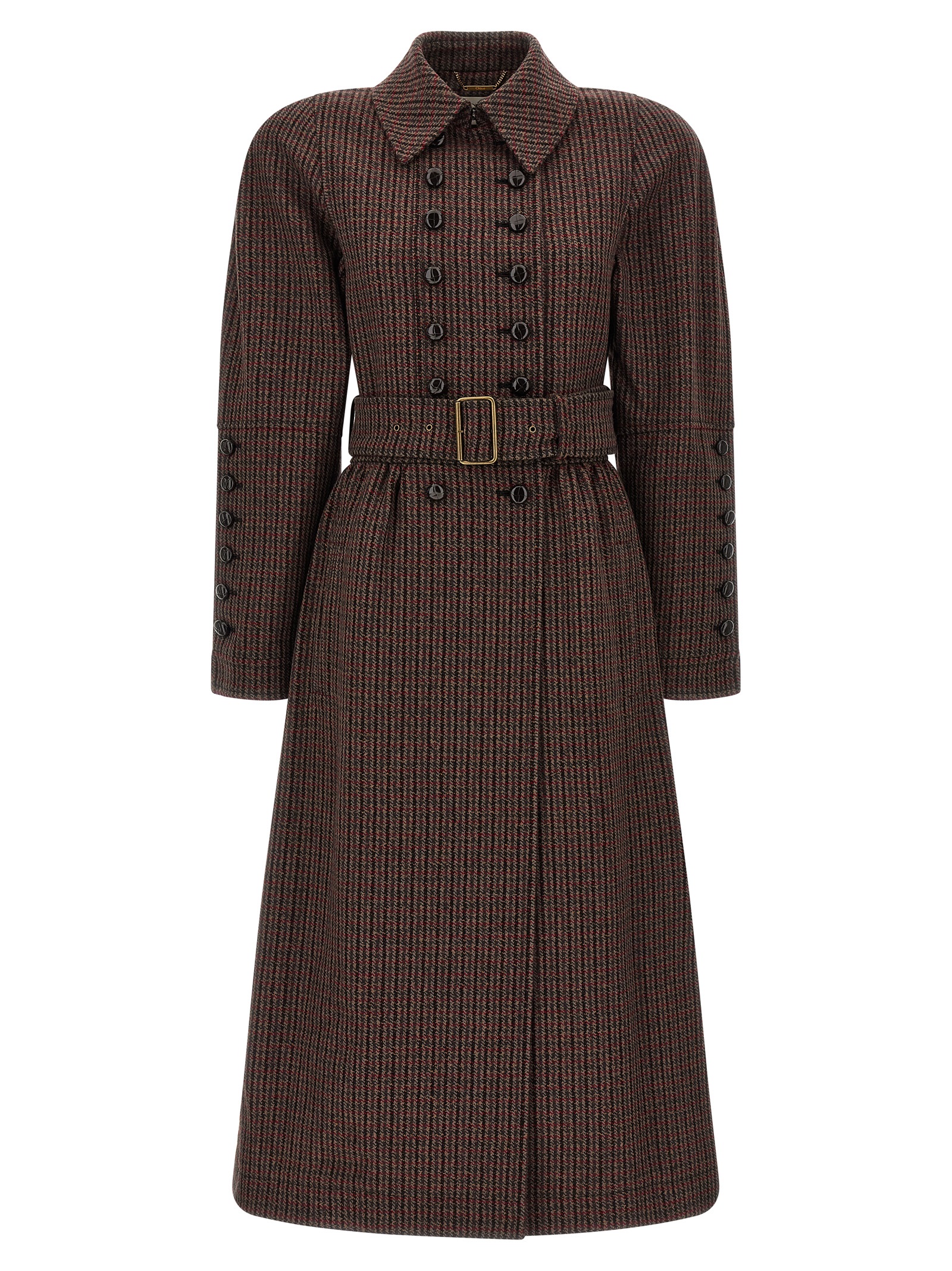 Double-breasted coat