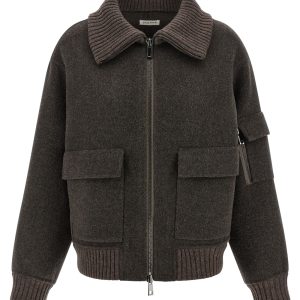 'Leak25' bomber jacket