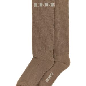 Jacquard logo socks