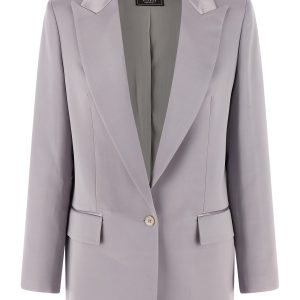 Satin blazer