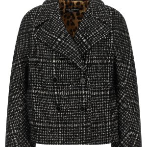 Houndstooth coat