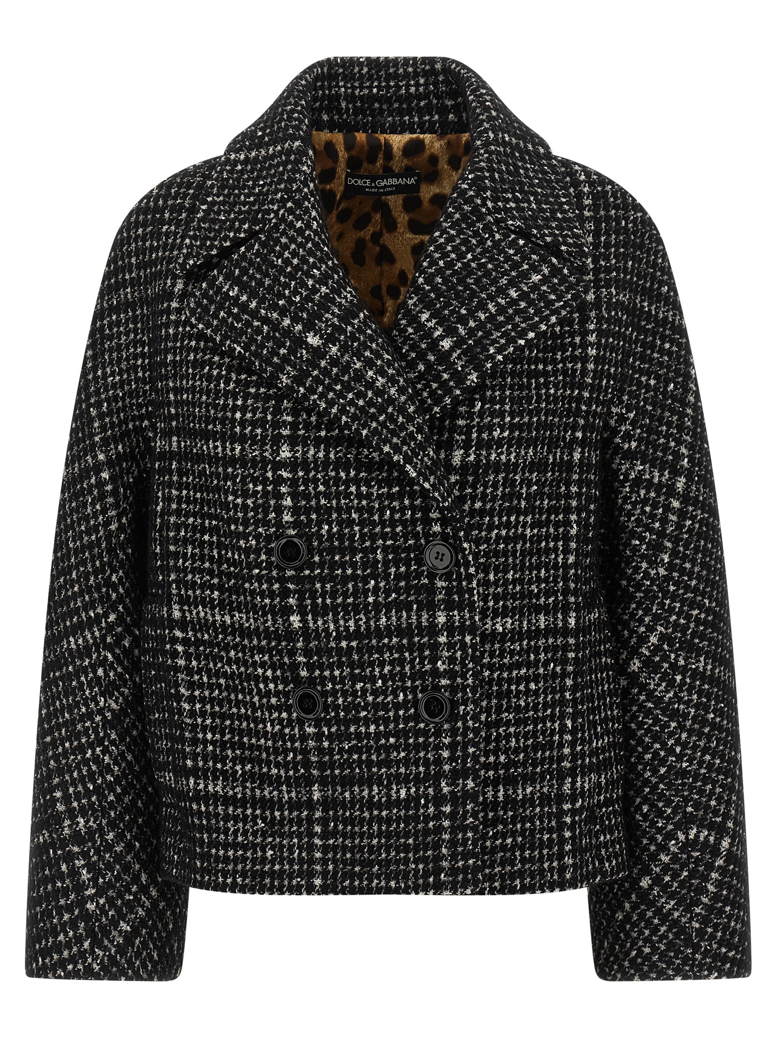 Houndstooth coat