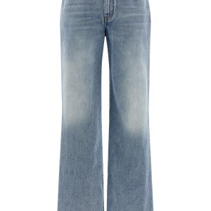 Straight leg jeans