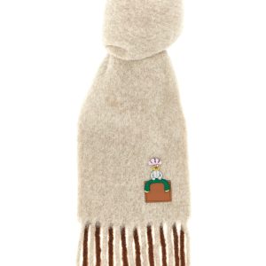 'Acrobat' double-face scarf