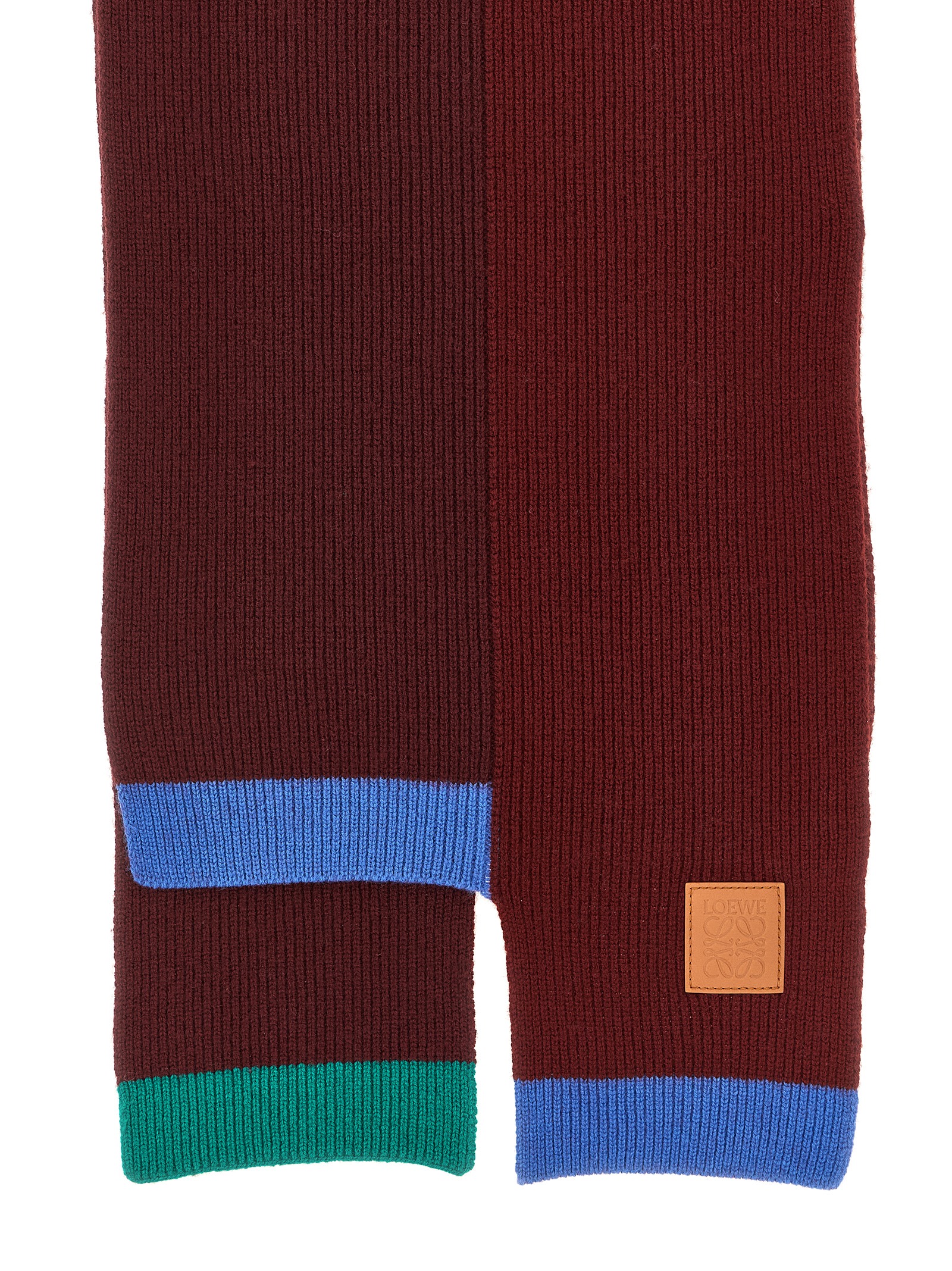 Wool asymmetrical scarf - immagine 2