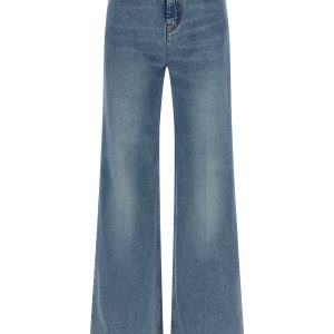 Flared leg jeans