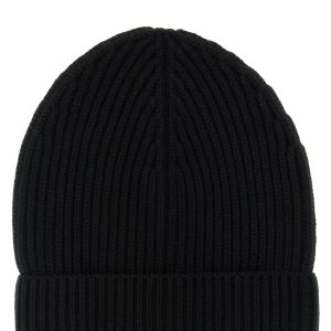 Wool and cashmere beanie