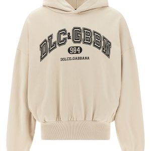 Logo print hoodie