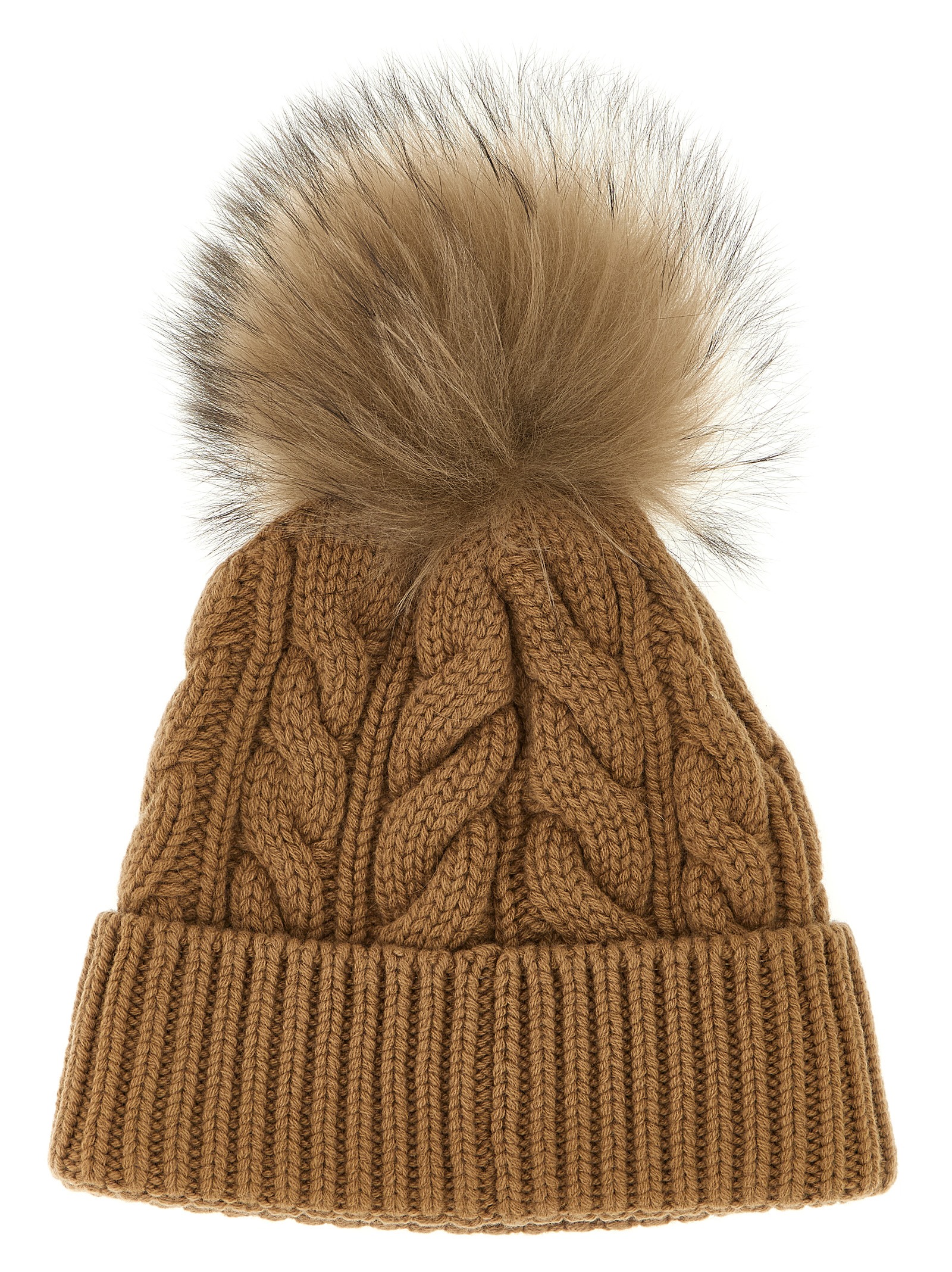 Pompon braided cap - immagine 2