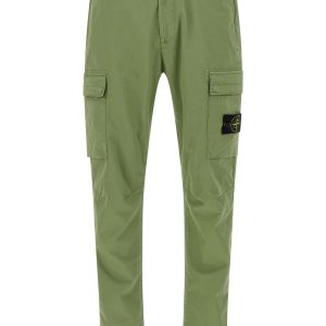 Logo badge cargo pants