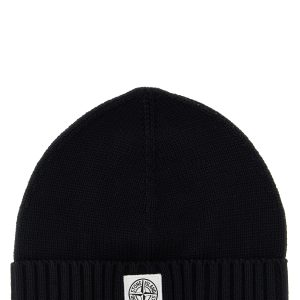 Logo patch beanie