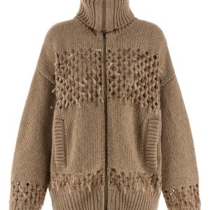 Drop sequin cardigan