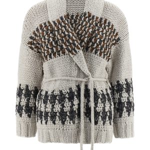 'OPERA Prince of Wales' cardigan