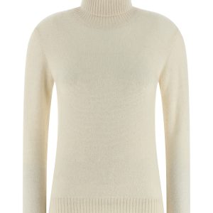 Sequin turtleneck sweater