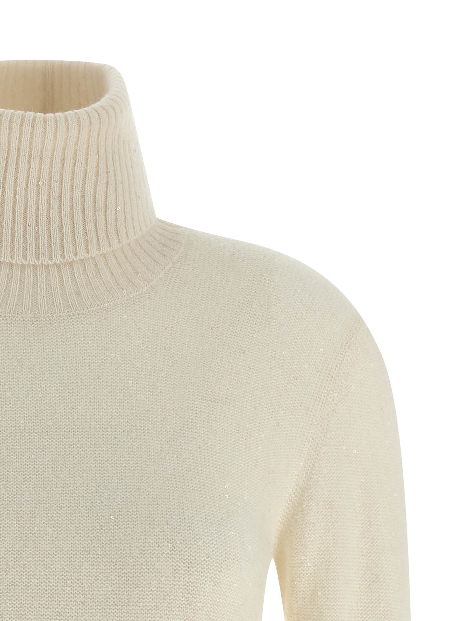 Sequin turtleneck sweater - immagine 3