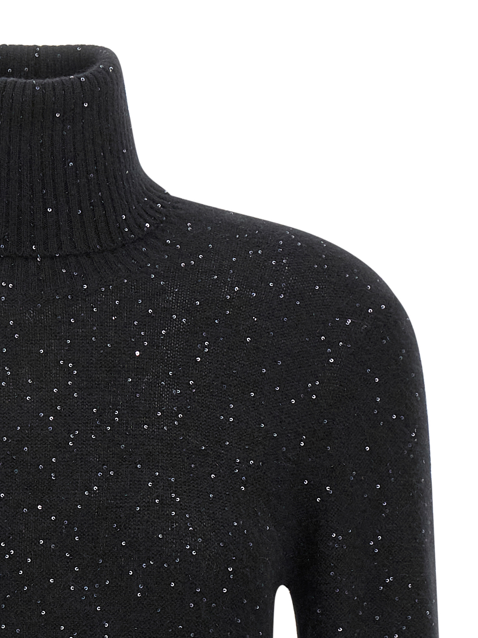 Sequin turtleneck sweater - immagine 3