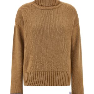 Vichy cuffs sweater