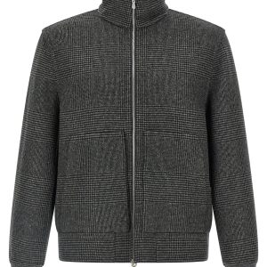 Cashmere reversible bomber jacket