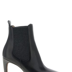 'Precious Block Heels' ankle boots