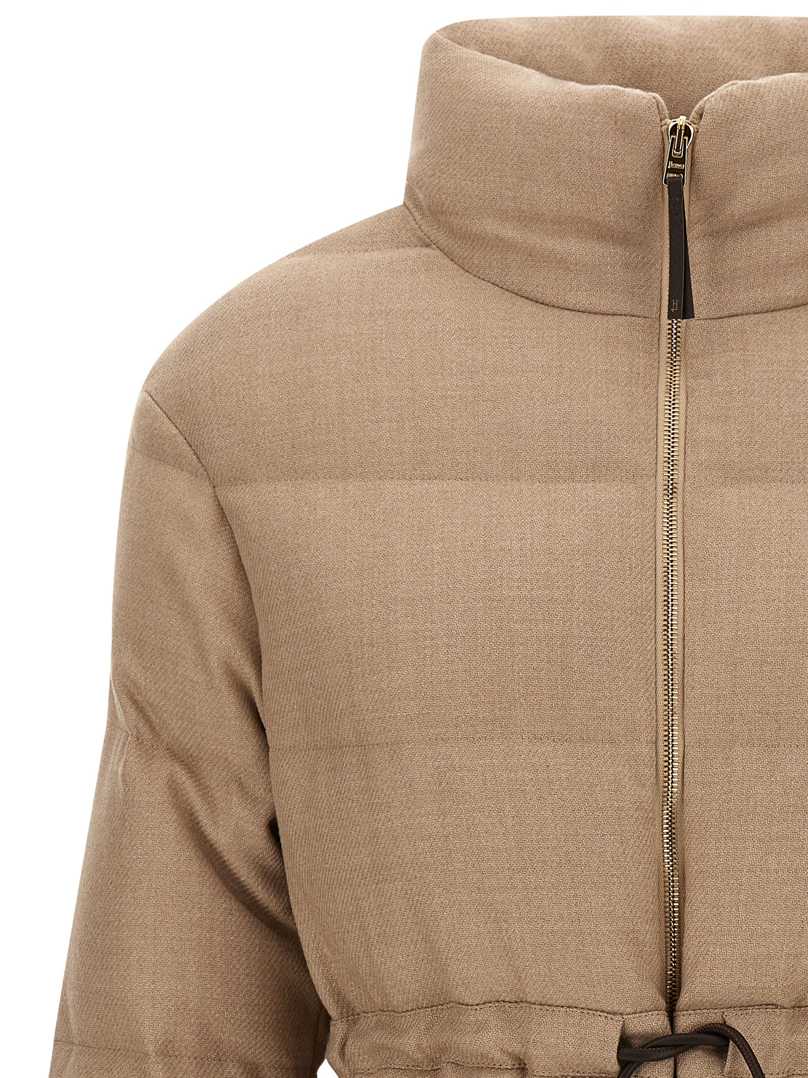 Wool and silk down jacket - immagine 3