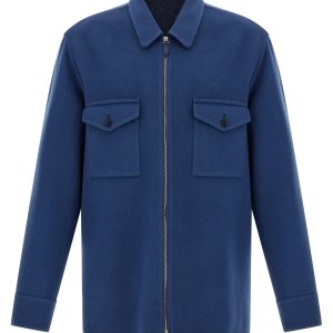 Double cloth overshirt