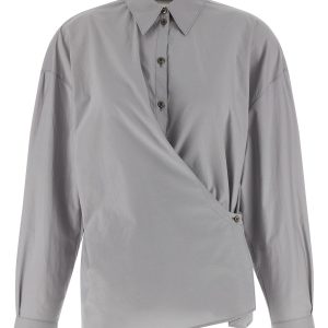 'Straight Collar Twisted' shirt