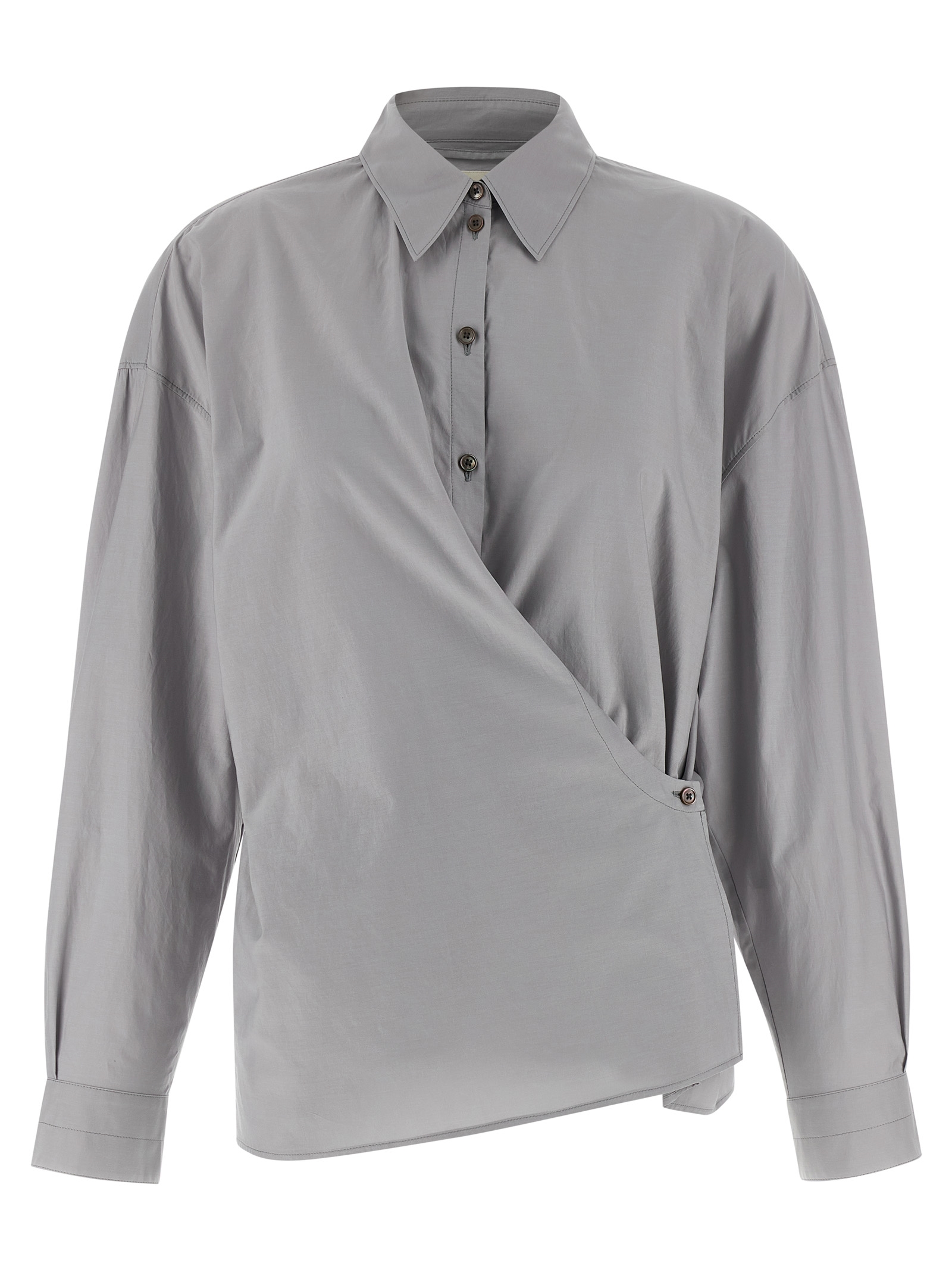 'Straight Collar Twisted' shirt