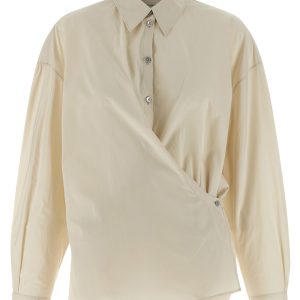 'Straight Collar Twisted' shirt