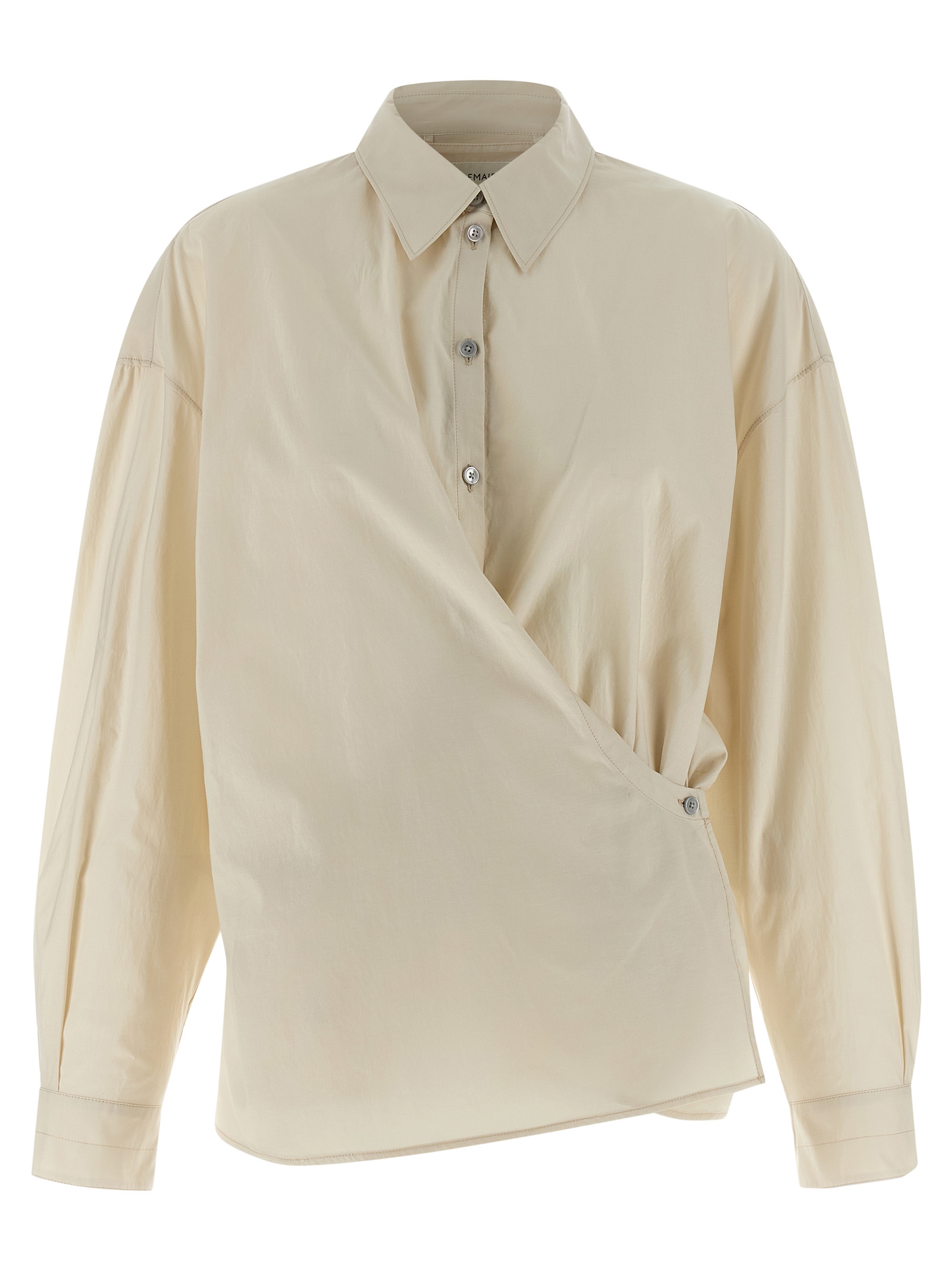 'Straight Collar Twisted' shirt
