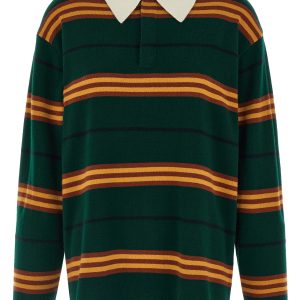 'Striped Rugby' polo shirt